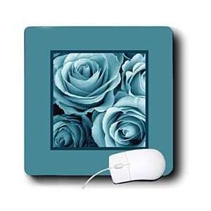  Rose Heart Garden Nature Florals Flowers Damask   Tiffany blue roses 