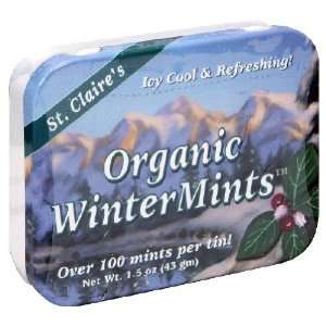 St. Claires   Truly Organic Mints   Wintermint, 12 Units / 1.5 oz 