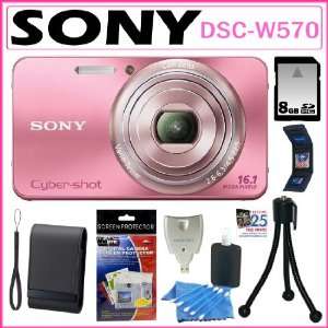  Sony Cyber Shot DSC W570 16.1 MP Digital Camera with 5x 