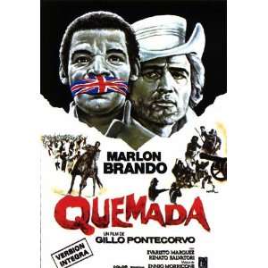 Burn Movie Poster (27 x 40 Inches   69cm x 102cm) (1969) Spanish 