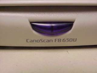 CANON CANOSCAN FB 630U SLIM USB FLATBED SCANNER  