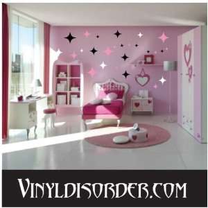  216 Starbursts Vinyl Wall Decal Stickers Kit: Everything 