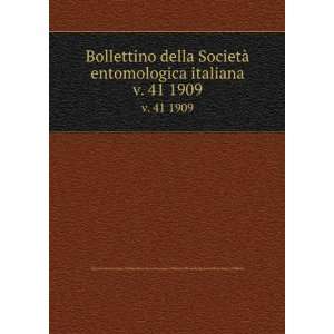     entomologica italiana SocietÃ  entomologica italiana Books