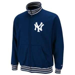  New York Yankees Clutch Hitter Full Zip Track Jacket L 