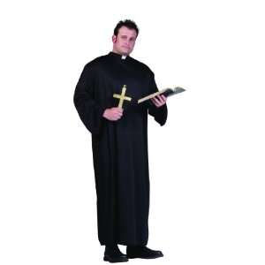  Adult Catholic Priest Costume Plus Size (46 50 