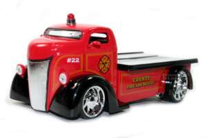 HEAT 1947 FORD COE COUNTY FIRE AND RESCUE TRUCK 1/24  