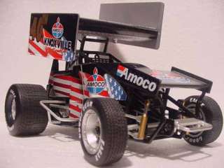WORLD OF OUTLAWS DIRT SPRINT CAR GMP 1:18 KNOXVILLE 40TH AMOCO DIECAST 