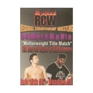  RCW Rumblemania DVD 