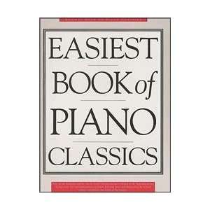  Music Sales The Easiest Book Of Piano Classics (Standard 