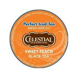 Celestial Seasonings Sweet Peach Iced Tea * 3 Boxes of 24 K Cups 