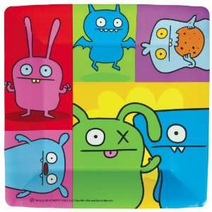   : Lets Party By Amscan UGLYDOLL Square Dinner Plates: Everything Else