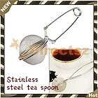 Stainless Steel Spoon Tea Mesh Ball Infuser Strainer D