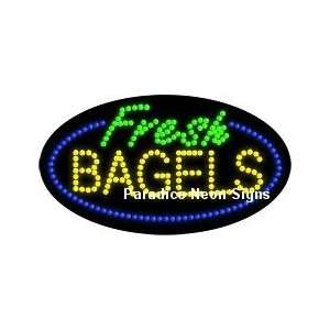  Fresh Bagels LED Sign (Oval): Sports & Outdoors