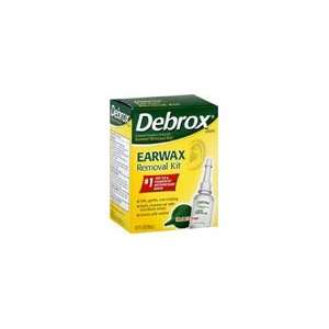  Debrox Earwax Removal Kit, (Pack of 3) Health & Personal 