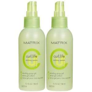 Curl Life by Matrix Spiraling Spray Gel, 5.1 oz, 2 ct (Quantity of 2)