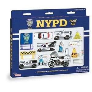  NYPD 14 Piece Playset Toys & Games