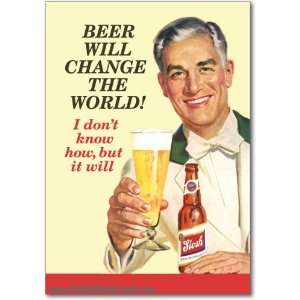  Funny Fathers Day Card Beer Change Humor Greeting 