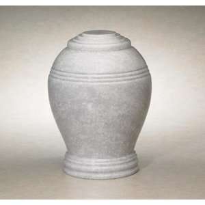   NATURAL WHITE MARBLE CREMATION URN CHARISMA CLASSIC