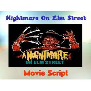  NIGHTMARE ON ELM STREET 1 Movie Script!   Gotta Have 
