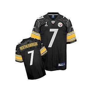  Reebok Pittsburgh Steelers Ben Roethlisberger Super Bowl 