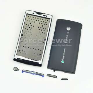   Full Housing Cover Case for Sony Ericsson Xperia X10 Black  