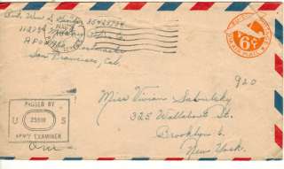   AUSTRALIA WWII Army Cover 1127th MILITARY POLICE Co Censored  