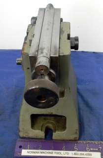 ADJUSTABLE TAILSTOCK for ROTARY TABLE/ DIVIDING HEAD  