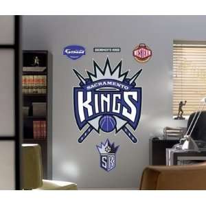  Sacramento Kings Fathead Logo Wall Decal