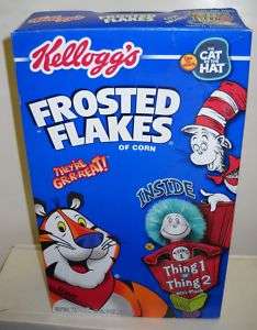 Kelloggs Frosted Flakes Cereal BOX ONLY  