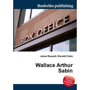 Wallace Arthur Sabin Ronald Cohn Jesse Russell  Books