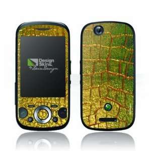  Design Skins for Sony Ericsson Zylo   Gold Snake Design 