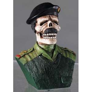 Saddam Skull   Collectible Figurine Statue Sculpture Figure Model 