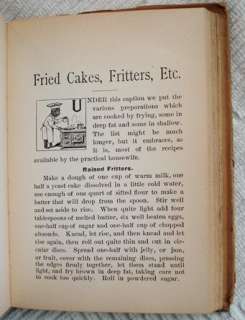 Hoods Practical Cooks Book cookbook 1897 DJ  