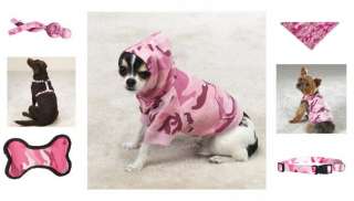 PINK CAMO COLLECTION for DOGS Coordinating Items NWT  