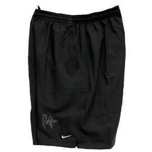  Pete Sampras Autographed Black Tennis Shorts: Sports 