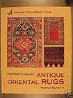 Book on Collecting Antique Oriental Rugs, Eiland, 2003
