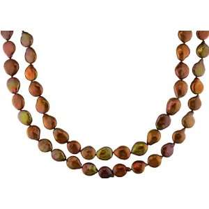  Brown Freshwater Pearl Necklace Jewelry