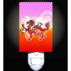    Oriental Sun Dragon Decorative Night Light: Home Improvement