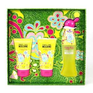 MOSCHINO CHEAP AND CHIC HIPPY FIZZ GIFT SET FOR WOMEN 3PCS 3.4 oz 100 