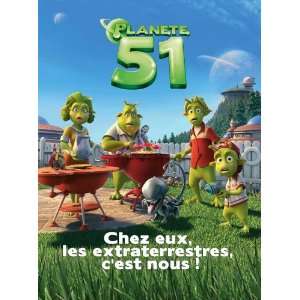  Planet 51 (2009) 27 x 40 Movie Poster French Style A: Home 