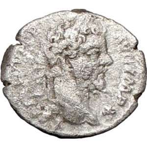 SEPTIMIUS SEVERUS 198AD Authentic Ancient Silver Roman Coin Annona 