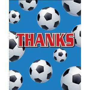  All Star Soccer Thank You Cards, 8ct Toys & Games
