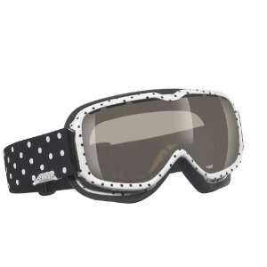  Scott USA Aura Ski Snow Goggles 2012   Rockette Black White 