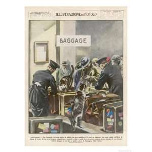   to Detect Smuggled Goods Premium Giclee Poster Print