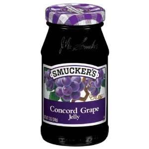 Smuckers Jelly ConCord Grape   12 Pack Grocery & Gourmet Food
