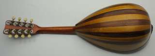 Vintage Mandolin inlay wood instrument  
