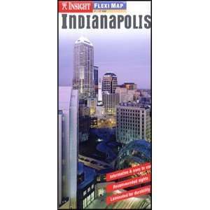  Insight Guides 582649 Indianapolis Insight Flexi Map 