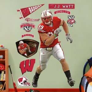  J.J. Watt Wisconsin Badgers Fathead