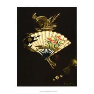  Nancy Slocum   Oriental Fan I Canvas