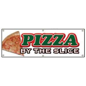  72 PIZZA by the SLICE BANNER SIGN shop new signs Patio 